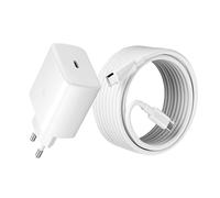 45W USB C Caricabatterie Veloce per Samsung Galaxy S25 S24 S23 S22 S21 S20 Ultra 5g S25+ S24+ S23+ Note10+ A73, Tab S10+ S9 S8 S7 FE, Super Fast Charging Alimentatore Caricatore con 2M Cavo Tipo C