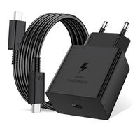 45W USB C Caricatore Caricabatterie per Samsung Galaxy A17 A16 A56 A36 A26 A55 A35 S25 Edge S24 S23 S22 S21 S20 S10 Z Flip 7 con 1M Cavo,USBC Presa Carica Alimentatore Tipo C Spina Ricarica Adattatore