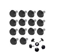 45x Piedini per Mobili Regolabili vite,Piedino Regolabile a Vite M8 Piedini per Ridurre il Rumore Piedini Livellamento per Livellare i Mobili Piedino Regolabile a per Tavoli 23*M8*25MM