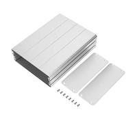45x1222x160mm in lega in alluminio Project box box board Case di alloggiamento per guscio per decodificatore GPS Silver
