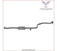 SILENZIATORE CENTRALE PER MAZDA 323 S V 1.8 16V _ KW 84 CV 114