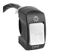 46 * 46 * 22 Mm Lunghezza 55 Cm Interruttore Per Moto Pulsante Controllo ON/OFF Montaggio Su Manubrio Controllo Fari Indicatori Direzione Interruttori Modificati Accessori Blocchetto Accensione(Gray)