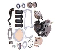 46 MILLIMETRI Cilindro Pistone Carburatore AV Buffer Choke Rod Kit Guarnizioni Misura for Husqvarna 55 51 Motosega Rilascio Della Compressione Valore Spina