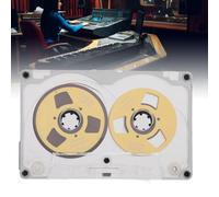 46 Min Bobina de Aluminio para Cinta en Blanco para Grabación Musical, Plata y Oro