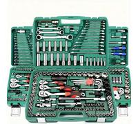 46 pezzi Mini Kit Attrezzi Chiave, Set di Attrezzi di Emergenza Universali per Auto, Adatto per Manutenzione di Automobili, Biciclette e Motocicli, Include Anche un Kit di Attrezzi Multifunzionali con