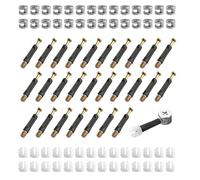 46 set (138 pezzi) raccordi hardware per mobili: M15 eccentrico Cam Dado di bloccaggio per mobili raccordi, viti per mobili tasselli M6 x 40 mm, dadi preinseriti, bulloni a camma per connettori per