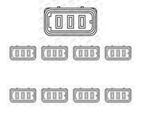 46 x Bobina d'accensione BorgWarner (BERU) per AUDI, SEAT, SKODA, VW A3 8L, A4