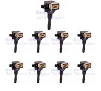 46 x Bobina d'accensione DELPHI per BMW 3 E30, 3 E36, 5 E34, 7 E32, 7 E38, 8