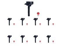 46 x Bobina d'accensione NGK per AUDI, SEAT, SKODA, VW A3 8L, A4 B5, A6 C4, A6