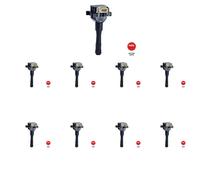 46 x Bobina d'accensione NGK per BMW 3 E36, 5 E34, 7 E32, 7 E38, 8 E31