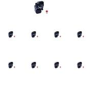 46 x Bobina d'accensione NGK per CHRYSLER, MERCEDES-BENZ, PUCH B W245, CLK