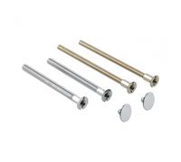 Grohe 46088000 Set di Viti, Cromato, Set di 2 Pezzi