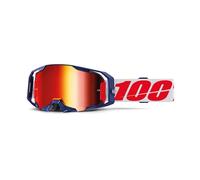 461387 MASCHERA 100% ARMATIC MACH Z - LENTE A SPECCHIO ROSSA