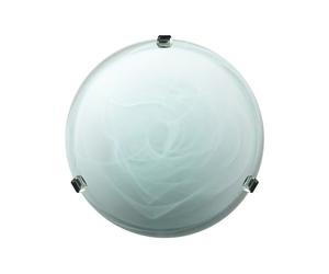 46250 Q.TA' 5 PLAFONIERA DUNA ALABASTRO BIANCO D 40 CM