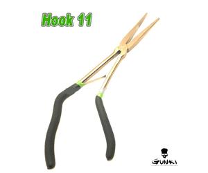46469 Gunki HOOK remuver 11'' 28cm PINZA PER SLAMATURA PREDATORI LUCCIO