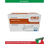 46507307 Okidata C612 Tamburo di stampa Ciano