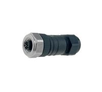 46594 RKCN 5/9 maschio M12 PIN: 5 femmina codice A-DeviceNet / CANopen dritto...