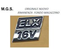 46757614 LOGO, SIGLA MODELLO (ELX16V) NUOVO ORIGINALE PER FIAT PUNTO Elx 16v