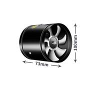 4''6''8'' Tubo Di Scarico Ventilatore Aria Metallo Ventilazione Mini Estrattore Bagno Wc A Parete Condotto Tenda da coltivazione(4-inch)