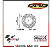 4686 36 C45 Corona PBR Passo 520 - 36 Denti HONDA CMX300 A Rebel 2017 > 2018