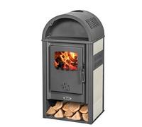 Blist Stufa a Legna in Ghisa Potenza 8-10 Kw Colore Antracite - 4694