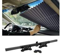 46cm / 65cm / 70cm / 80cm Upgarde retrattile SUV del camion parte anteriore dell'automobile del parasole del parabrezza posteriore della finestra visiera di Sun,80cm front window