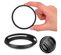 46mm Filtro UV Cappuccio del paraluce, for Nikon for NIKKOR Z MC 50mm F/2.8 For Macro / 16-50mm Obiettivo for Z Fc Zfc Z30 Z50 Z7II Z6II Z5 Z7 Z6
