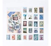 46Pcs Vintage Museo Serie Adesivi Autoadesivi Retro Timbro Piante Fiori FAI DA TE Scrapbooking Decor Kawaii Cancelleria Sticker Attraente Elaborazione