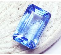 47.10 KT Certificato Naturale Topazio Blu Loose Gemma Con Omaggio