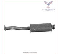 47.37.06 Silenziatore centrale Imasaf per LAND ROVER 110/127