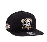 '47 47brand Anaheim Ducks Jersey Patch Edition Captain Snapback Cap, Nero , Taglia unica
