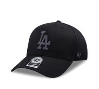 47 47Brand Los Angeles Dodgers Black Tonal Camo Under MVP Snapback Cap, Nero , Taglia unica
