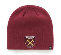47 Berretto con teschio lavorato a maglia da uomo di marca ~ West Ham United FC