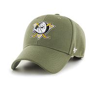 47 - Berretto da baseball unisex NHL Anaheim Ducks MVP, Legno di sandalo., Taglia unica