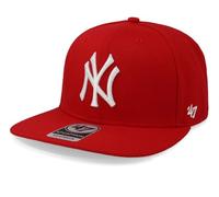 Cappellino New York Yankees 47Brand MLB No Shot Captain Rouge TU