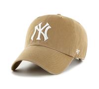 ´47 MLB New York Yankees '47 CLEAN UP w/ No Loop Label men Caps brown in taglia:ONE SIZE
