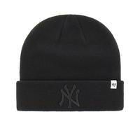 47 Berretto Kids Raised Basic Cuff Knit New York Yankees - Black TG. One Size BKD - Black One Size