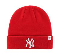 47 Berretto Kids Raised Basic Cuff Knit New York Yankees - Red TG. One Size RDA - Red One Size
