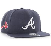 47 Brand Atlanta Braves Acido Shot Sidepatch 2 Toni Captain Snapback Cap MLB