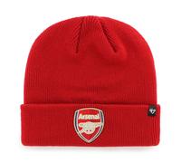 '47 Brand Beanie Epl Arsenal FC Raised '47 Bracciale Knit Red Maglia Logo Toppa