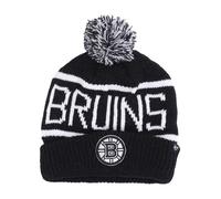 47 Brand - Berretto Invernale a Coste con Risvolto e Pompon - -Accessories -Uomo -Nero -ONE SIZE