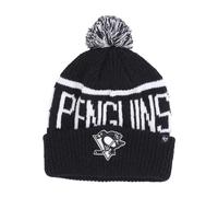 47 Brand - Berretto Invernale a Coste con Risvolto e Pompon - -Accessories -Uomo -Nero -ONE SIZE