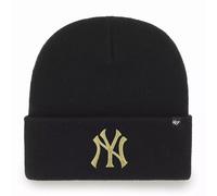 '47 Brand - Berretto invernale Haymaker Metallic NY Yankees, colore: Nero