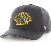 47 Brand Boston Bruins Cold Zone Black Curved Visor Cap Snapback