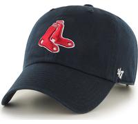 47 Brand Boston Red Sox Calzini Navy Clean Up Curved Visor Strapback Cap