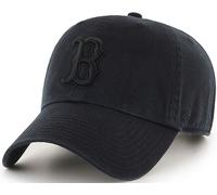 47 Brand Boston Red Sox Tone On Tone Nero Clean Up Curved Visor Strapback Cap