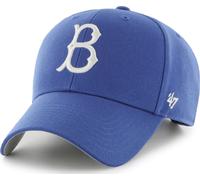 47 Brand Brooklyn Dodgers Sidepatch MVP Royal Curved Visor Snapback Cap