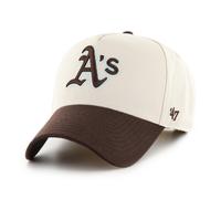 '47 Brand Cap MLB Athletics Acido Shot Tt Cotone 47 MVP Dt Basecap più A's Logo