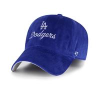 47 Brand Cap MLB Los Angeles Dodgers CLEAN UP Blu in Velluto