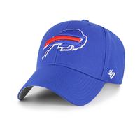 '47 NFL Buffalo Bills MVP - Berretto da baseball unisex con chiusura in velcro regolabile, taglia unica, logo della squadra, colore: Blu Sonic, Sonic Blue, Taglia unica